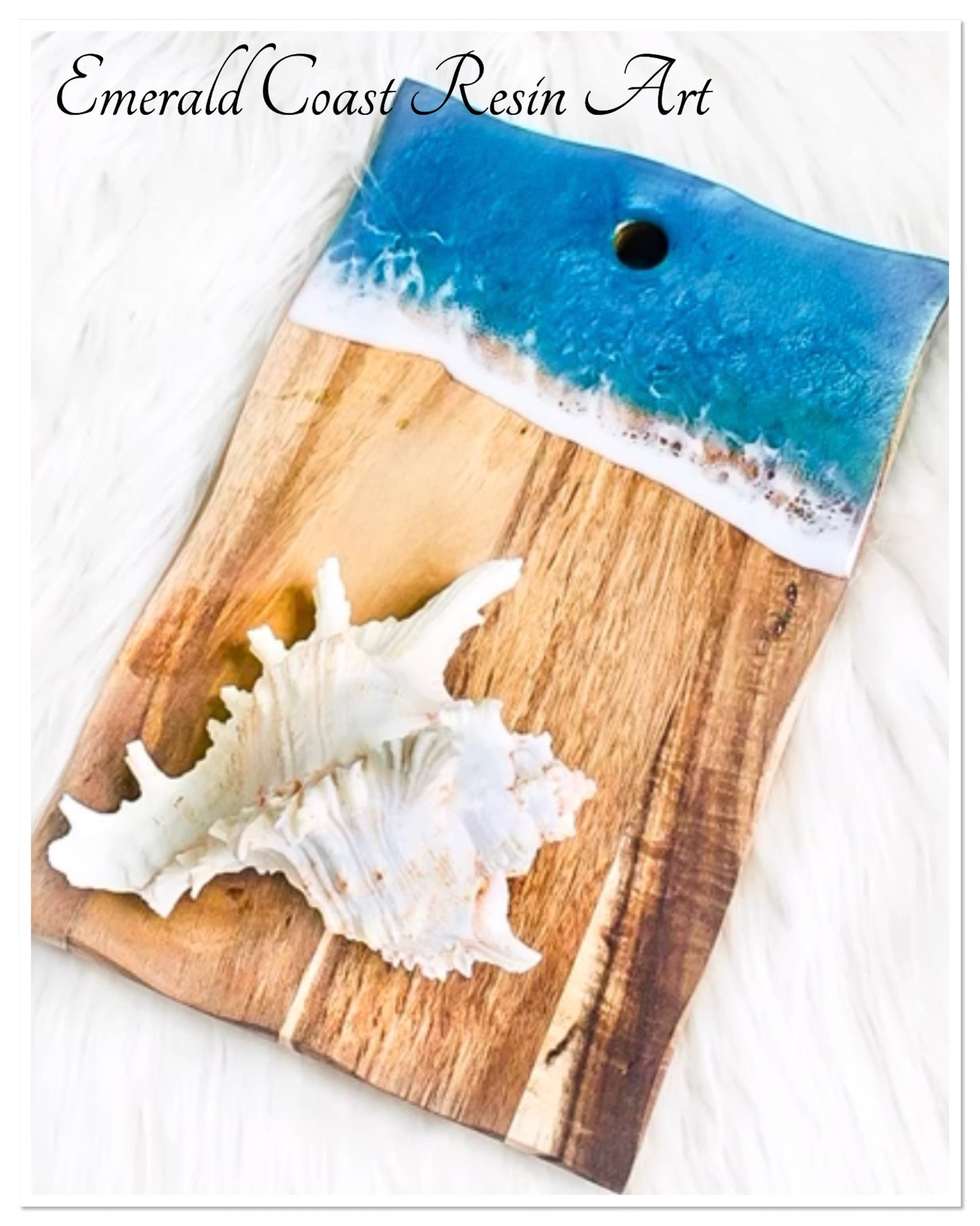 Rip Tide Charcuterie Serving Board